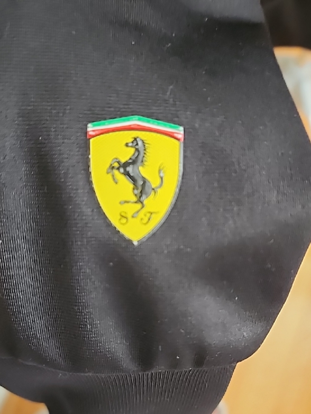 Ferrari Puma Women’s Black Zip-Up Jacket